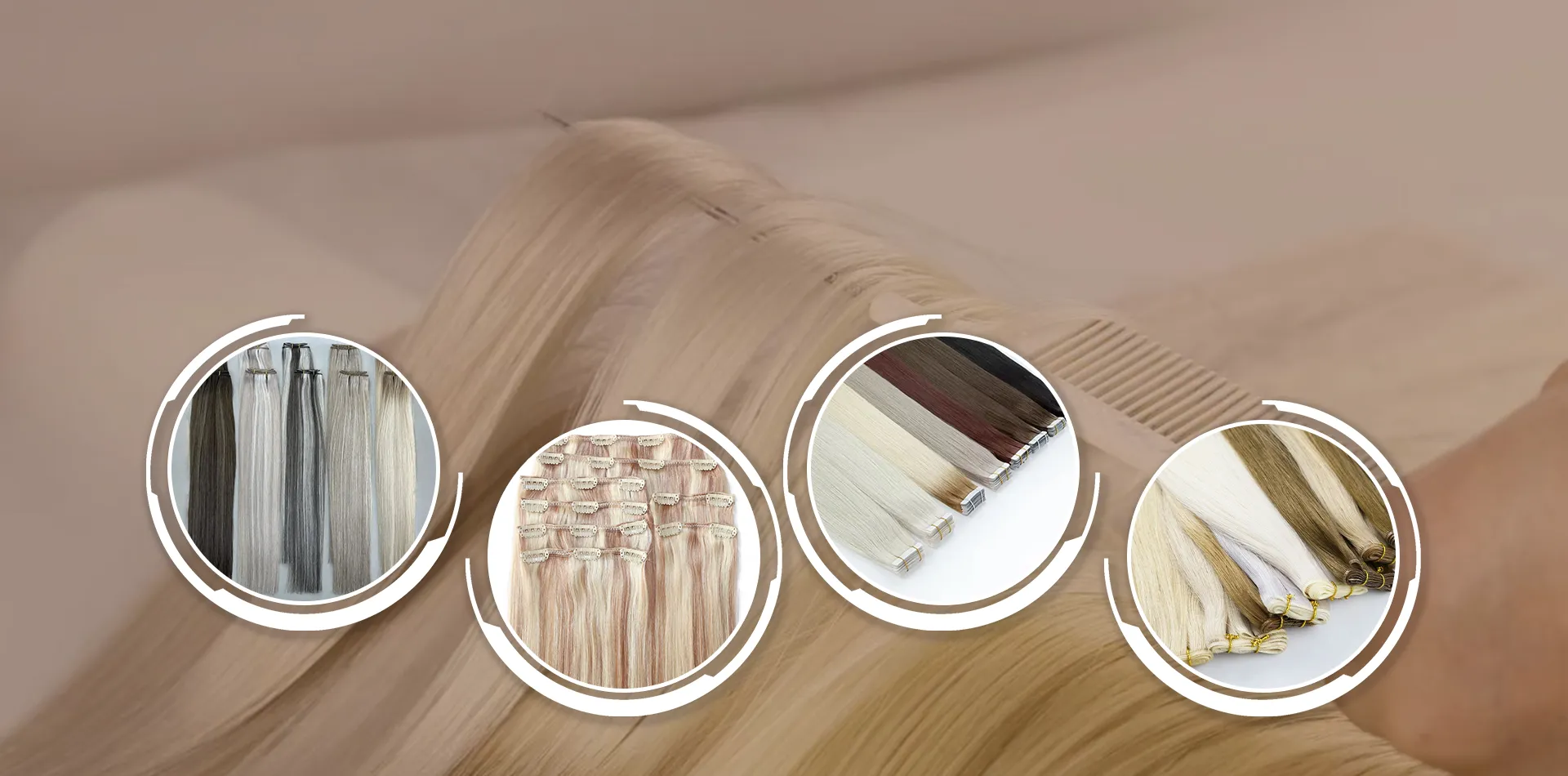 Kilang Sambungan Rambut OEM&ODM