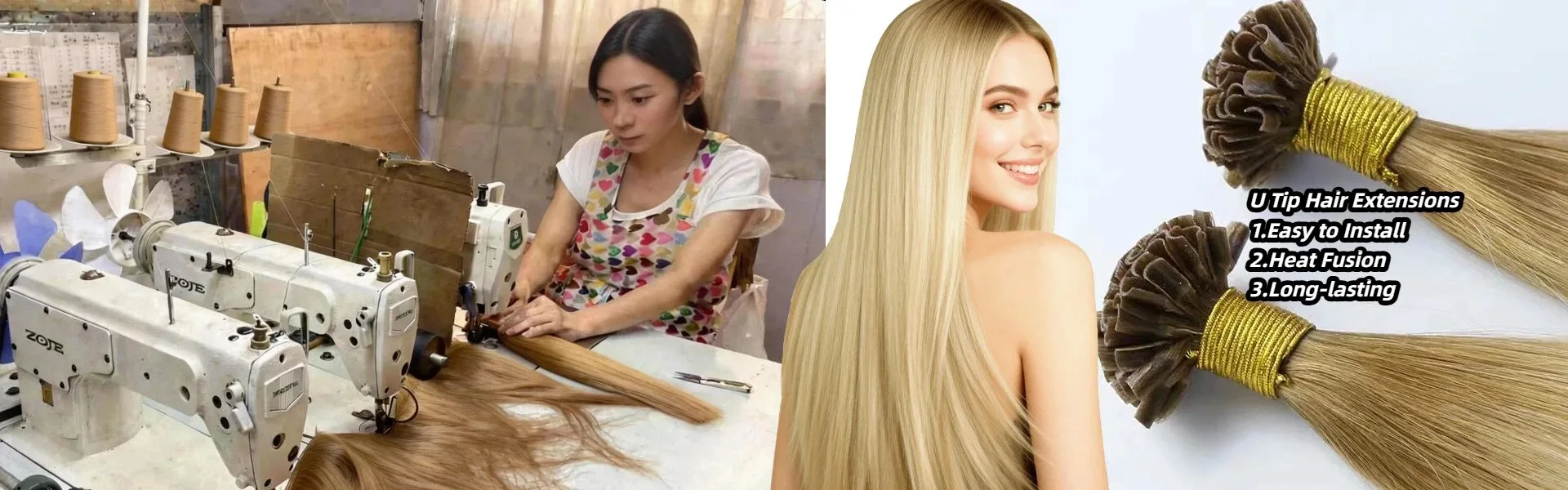 Sambungan Rambut Petua U