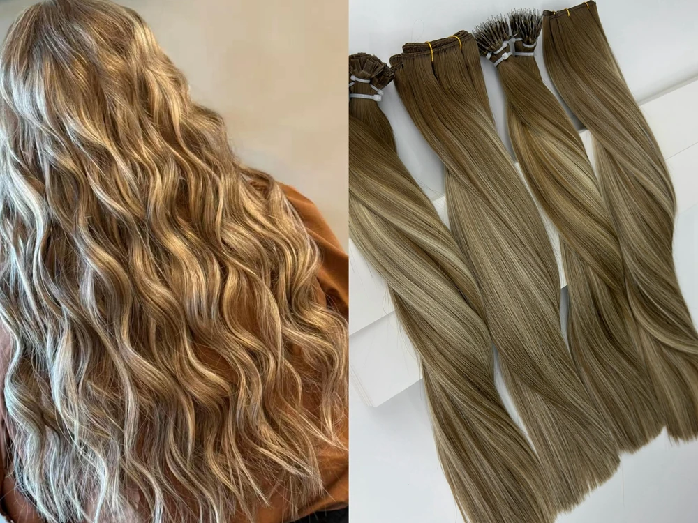 Sambungan Rambut Klip Dalam vs Sambungan Rambut Kekal daripada Pengilang Profesional China