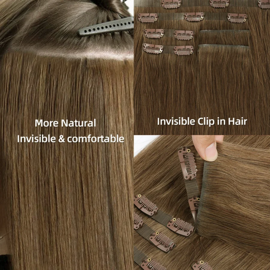 Klip Tidak Kelihatan dalam Sambungan Rambut